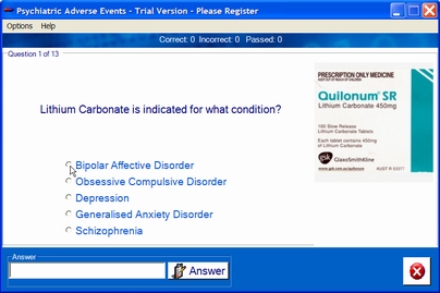 Customise multi-choice questions